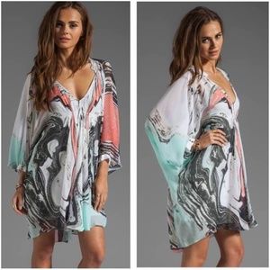 DVF Fleurette Marble Dress